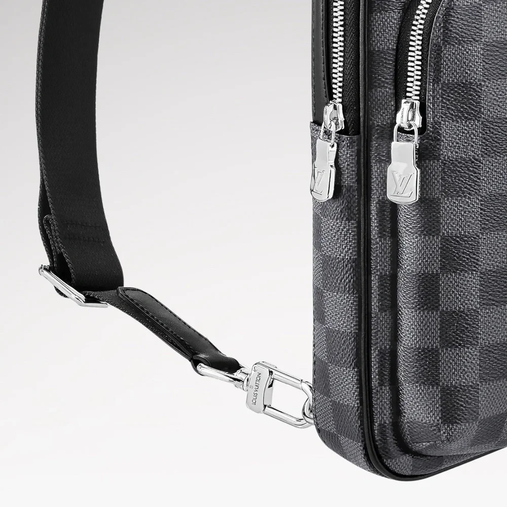 Damier Graphite Canvas Crossbody UNISEX Sling Bag